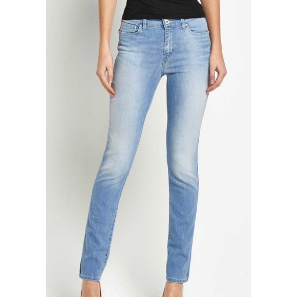 levi's classic rise straight demi curve